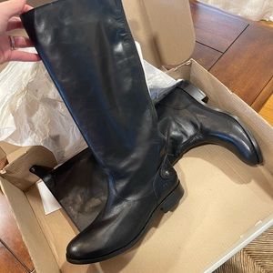 Frye black Melissa Button boots